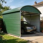 Randaco 12Stück Wellblech Dachplatten für Schuppen Trapezblech für Carport