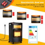 Randaco 2-in-1 Gas- & Elektro-Infrarotheizer