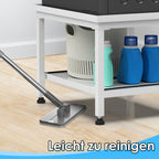 Randaco Waschmaschinen- und Trocknersockel mit Schublade – Erhöhter Stand, vibrationsreduzierend