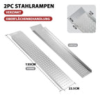Randaco Auffahrrampen-Set aus Stahl – 160 cm, 400 kg
