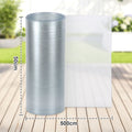 Randaco Flexible transparente Gewächshaus‑Dachplatte 0,8 mm lichtdurchlässige Rollenabdeckung für Garten Schuppen und Landwirtschaft