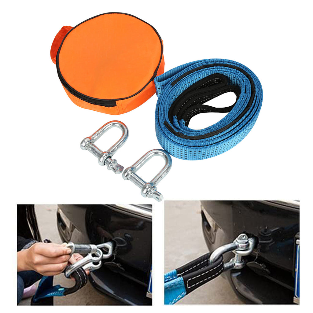 Randaco Abschleppseil 10T – Abschleppgurt für Pkw, SUV, Lkw & Offroad