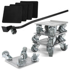 Randaco Möbelroller Transportroller Set mit Lastenheber Max 600KG