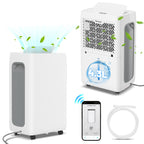 Randaco Luftentfeuchter 26 L/Tag mit WLAN für Räume bis 50 m² 4.3-L-Tank 3 Modi 24H-Timer & Ablaufschlauch