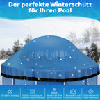Randaco Poolkissen mit Reparaturset 2 m / 3 m Rundes Pool Luftkissen Winterabdeckung Pool Winterschutz Zubehör oberirdisch Gartenschwimmbecken Winterkissen
