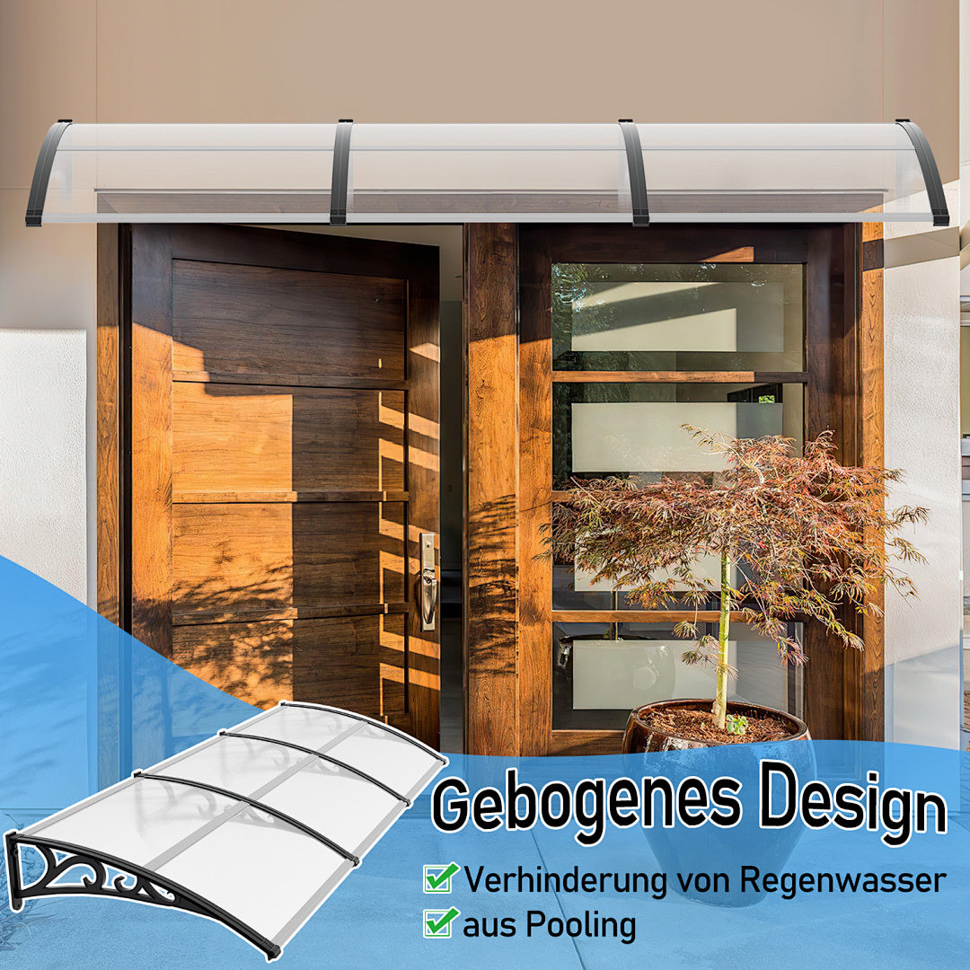 Randaco Transparentes Vordach Terrassendach