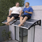 Randaco Transparentes Vordach Terrassendach