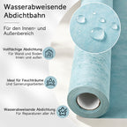 Randaco 10-30m Flexible Bodenunterlage Rolle zuschneidbare Unterlegmembran für Fliesen‑und Bodenverlegung Bodenzubehör