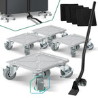 Randaco Möbelroller Transportroller Set mit Lastenheber Max 600KG