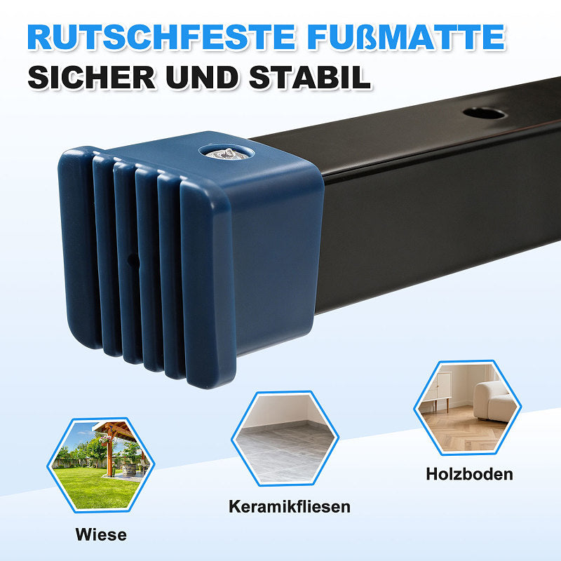 Randaco Arbeitsplattform höhenverstellbar klappbar Stahl Arbeitsbühne mobil 150 kg‑500 kg mit 3/4 Höhen Tragfähigkeit