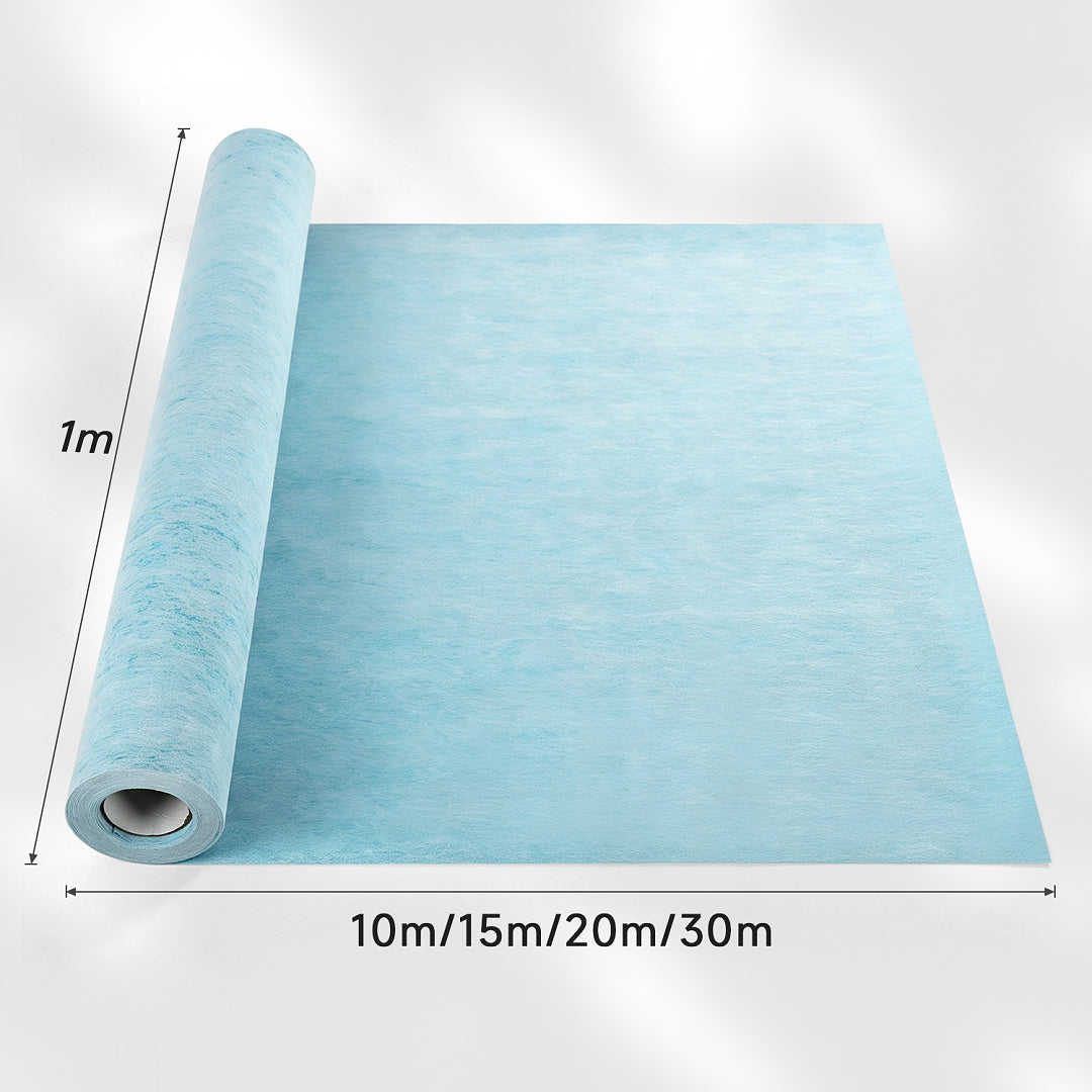 Randaco 10-30m Flexible Bodenunterlage Rolle zuschneidbare Unterlegmembran für Fliesen‑und Bodenverlegung Bodenzubehör